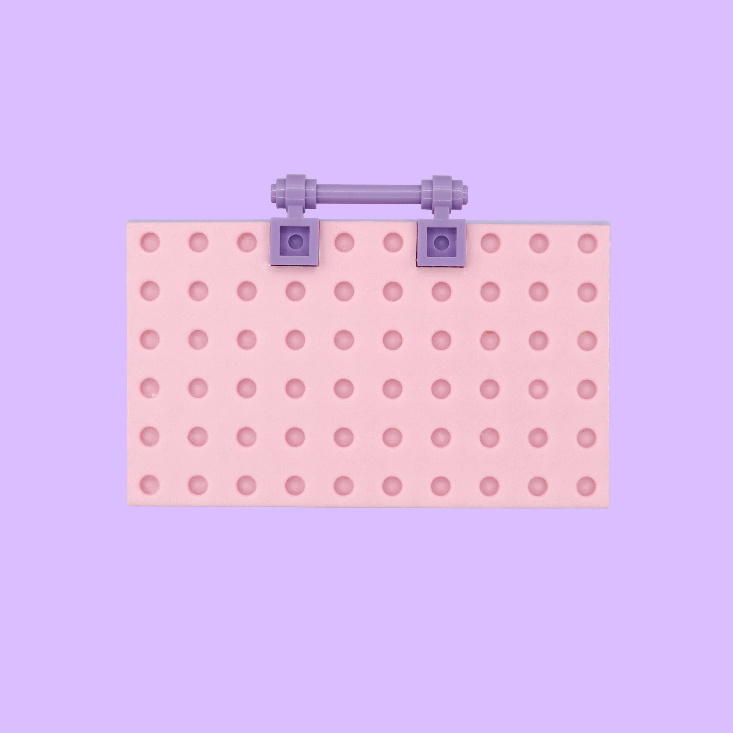 Lilac Flora Badge Buddy Mini