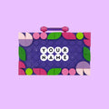 Viola Flora Badge Buddy Mini