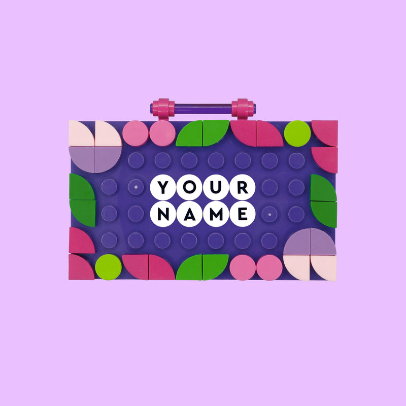 Viola Flora Badge Buddy Mini