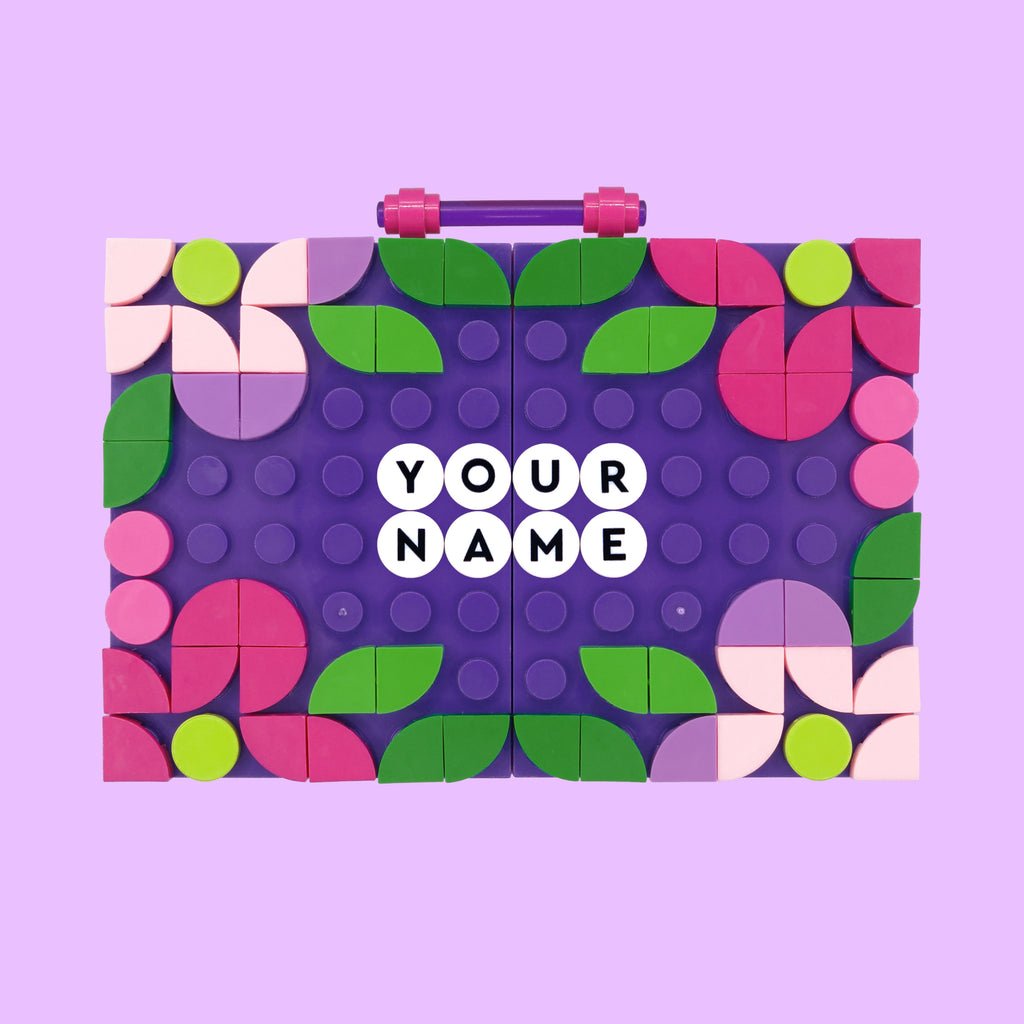 Viola Flora Badge Buddy