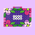 Viola Flora Badge Buddy