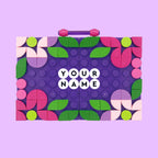 Viola Flora Badge Buddy