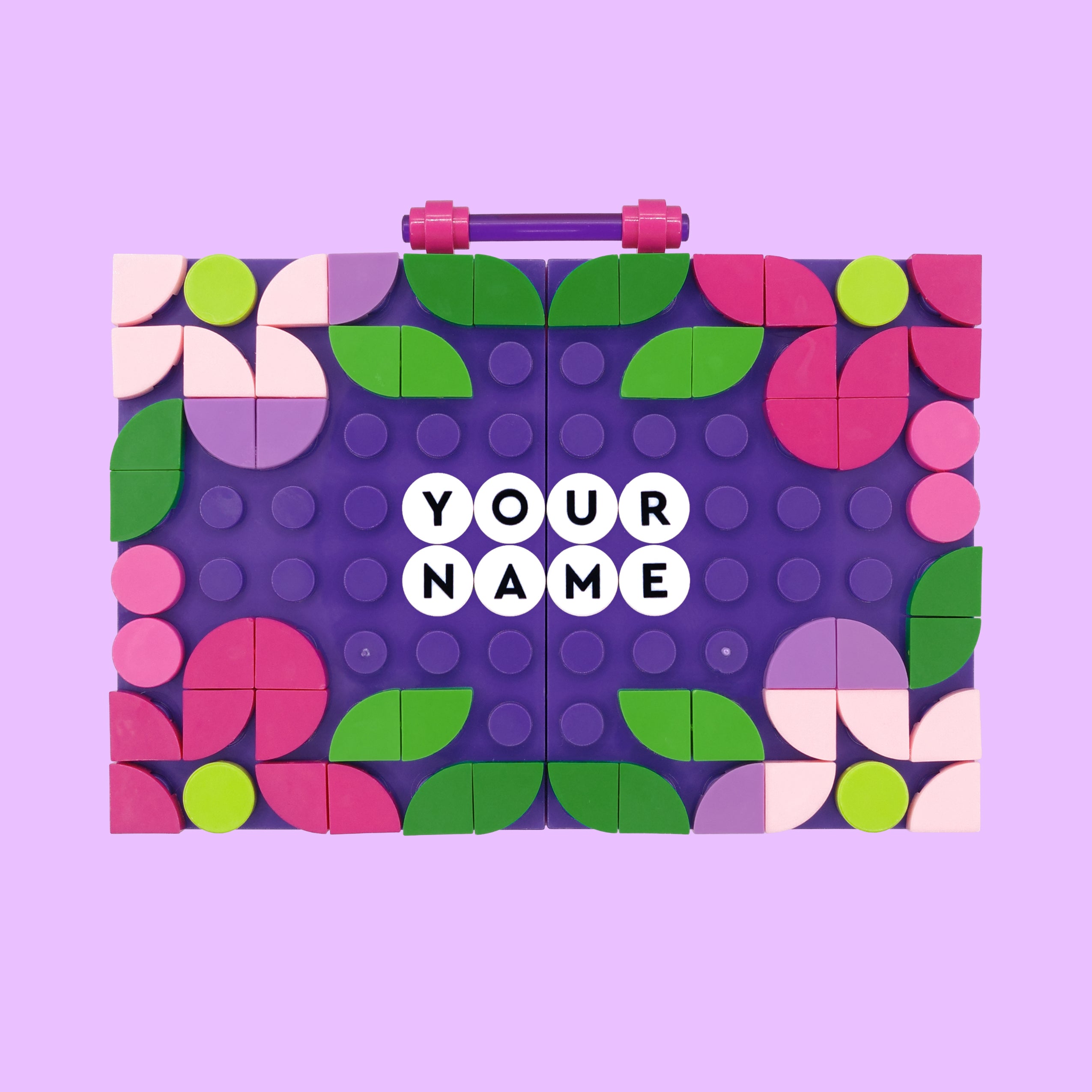 Viola Flora Badge Buddy