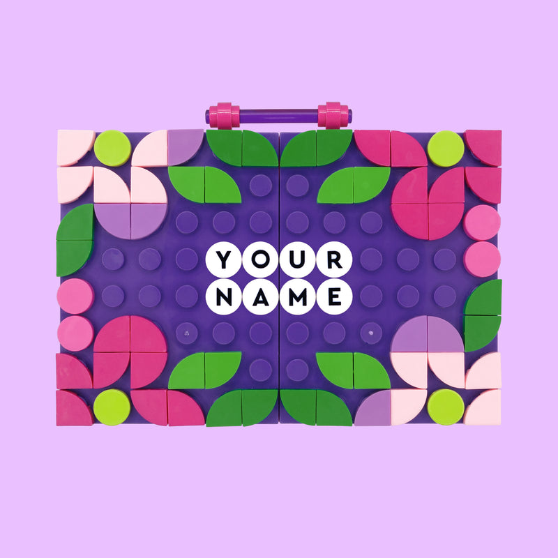 Viola Flora Badge Buddy