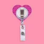 Bubblegum Heart Badge Reel