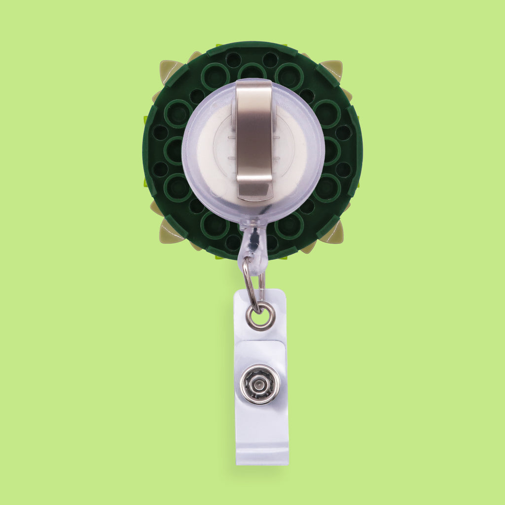 Emerald Bloom Badge Reel