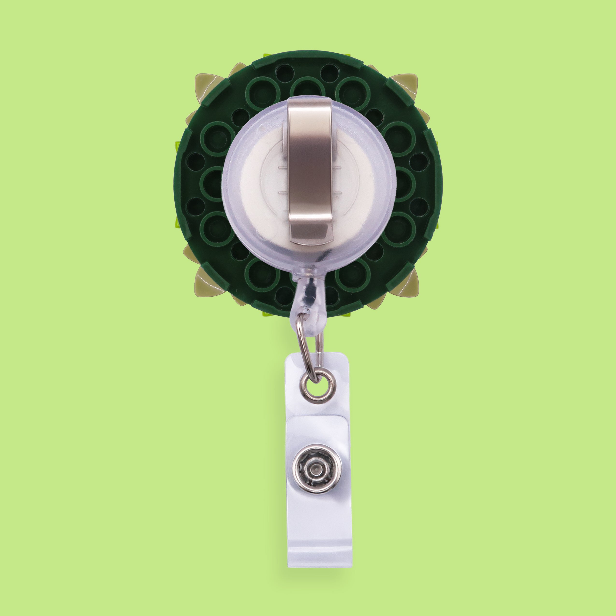 Emerald Bloom Badge Reel