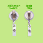 Emerald Bloom Badge Reel