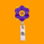 Lilac Lily Badge Reel