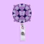 Ube Bloom Badge Reel
