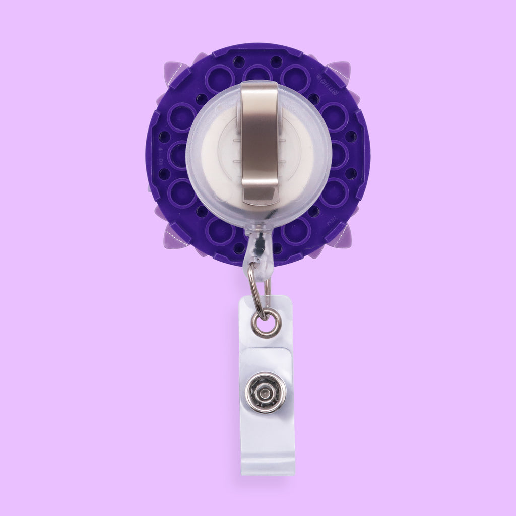 Ube Bloom Badge Reel
