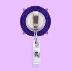 Ube Bloom Badge Reel