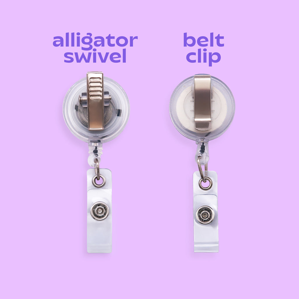 Ube Bloom Badge Reel