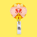 Yellow Orchid Badge Reel