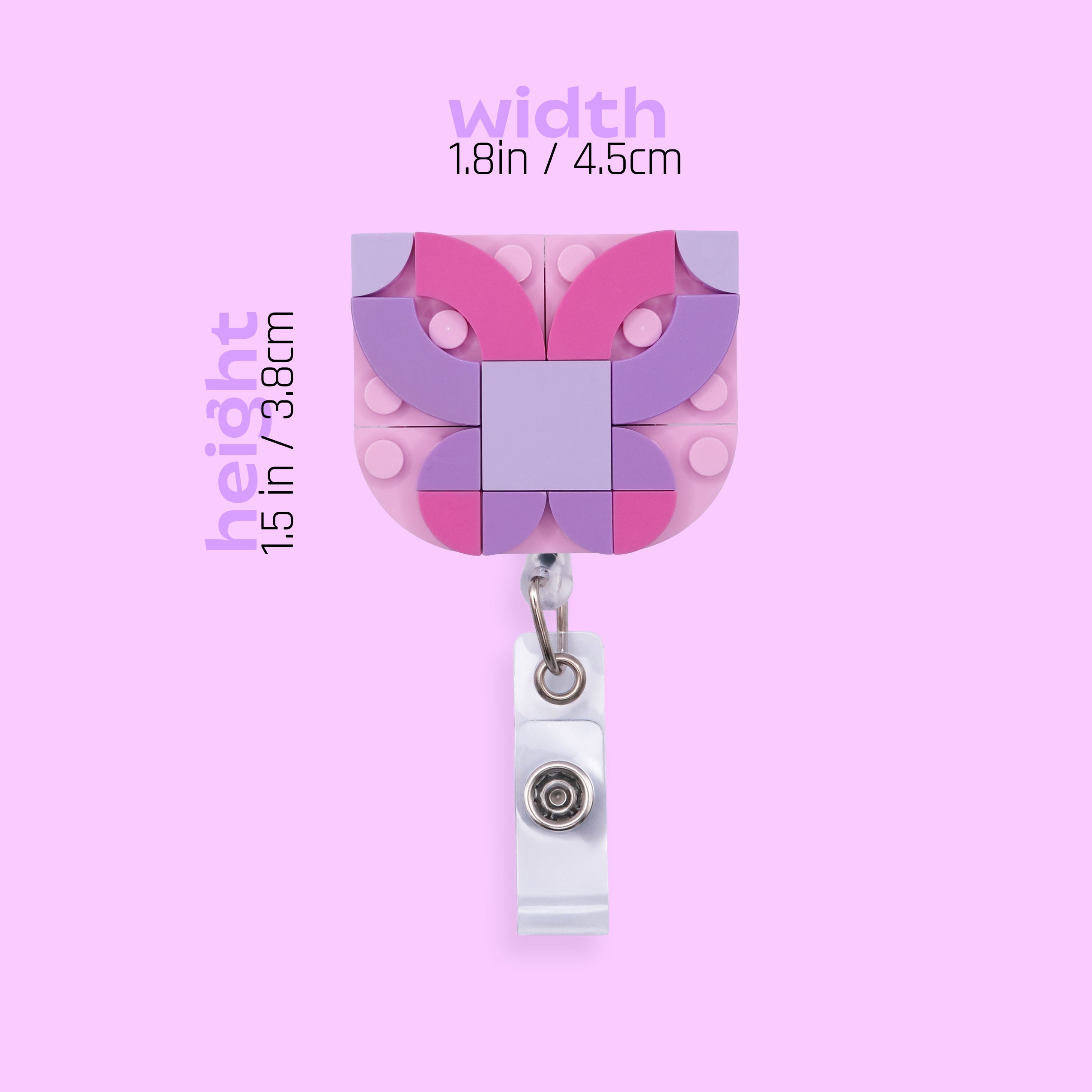 Aurora Butterfly Badge Reel