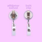 Aurora Butterfly Badge Reel