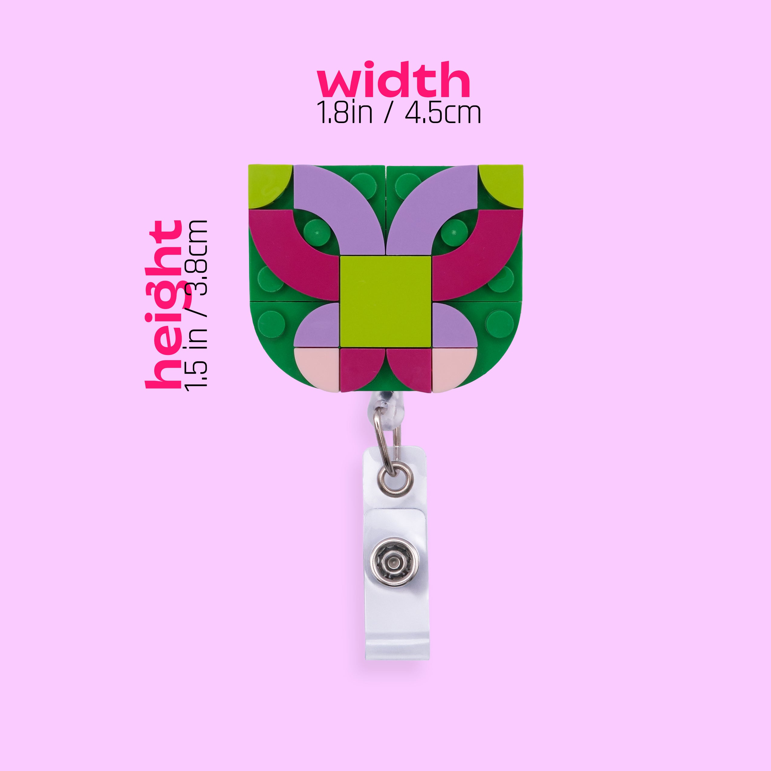 Ivy Butterfly Badge Reel