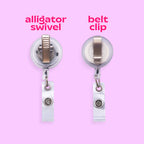 Ivy Butterfly Badge Reel