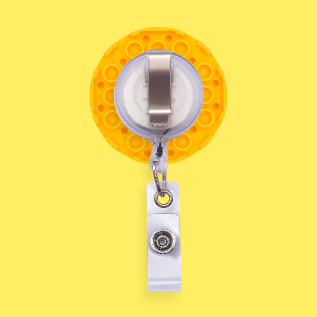 Yellow Daisy Badge Reel