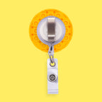Yellow Daisy Badge Reel