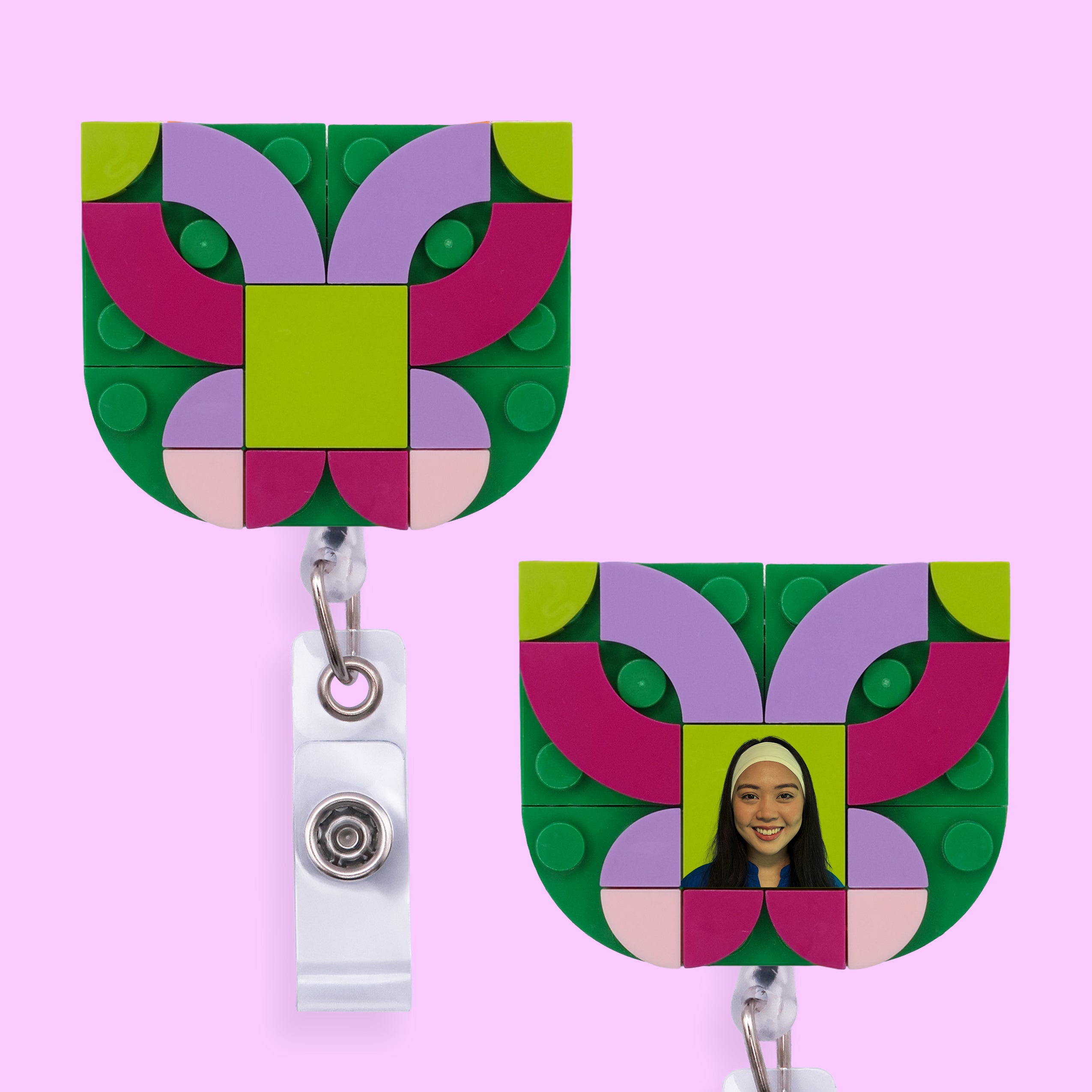 Ivy Butterfly Badge Reel