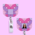 Aurora Butterfly Badge Reel