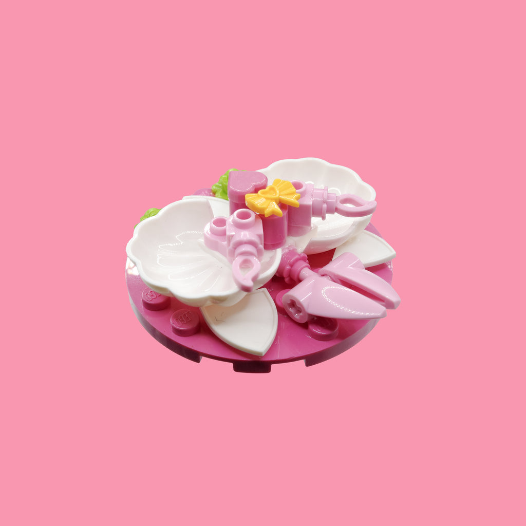 Pink Orchid Badge Reel