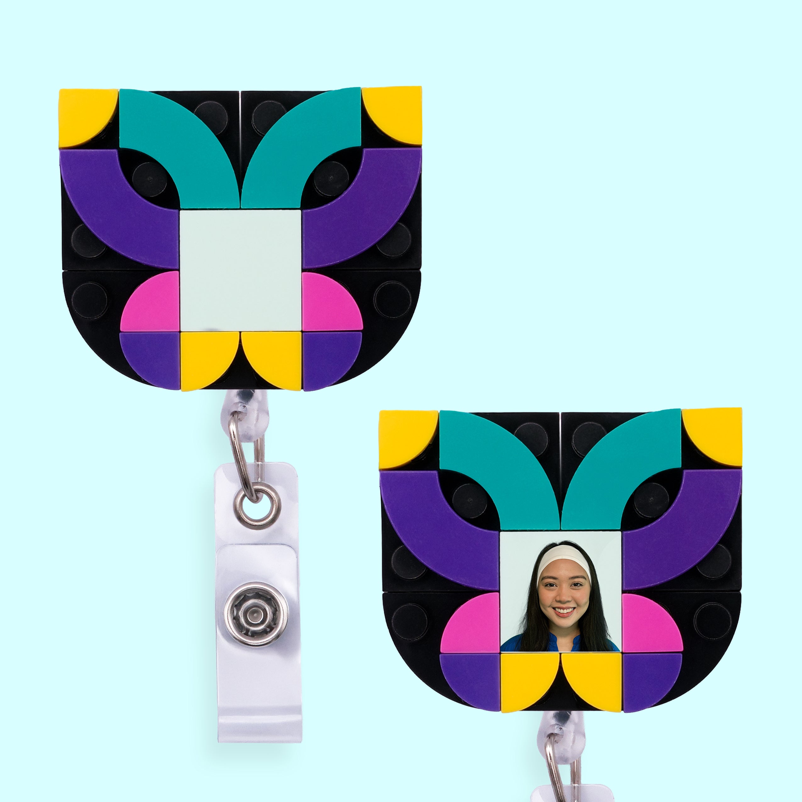Tiffany Butterfly Badge Reel