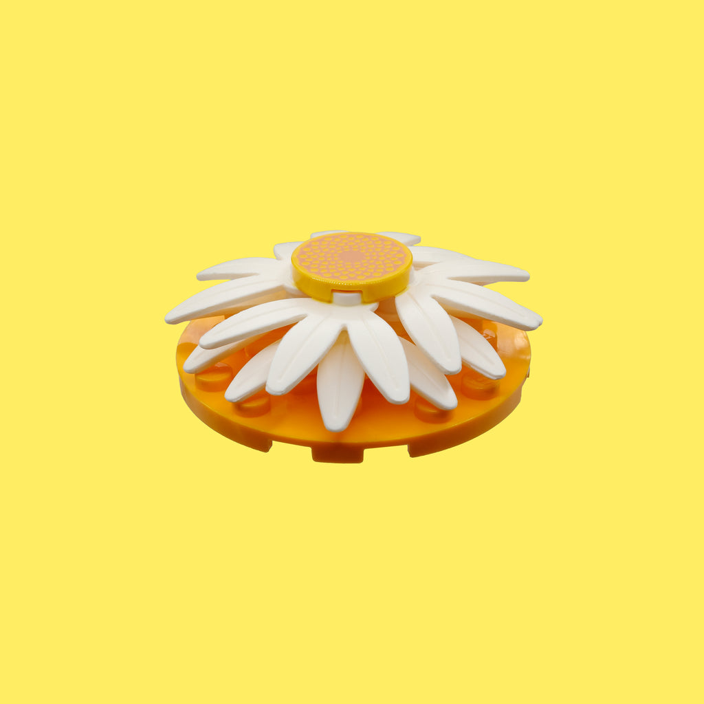 Yellow Daisy Badge Reel